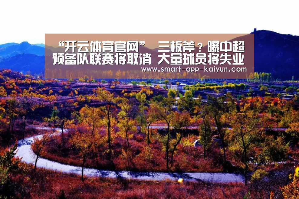 “开云体育官网”
三板斧?曝中超预备队联赛将取消 大量球员将失业或去低级联赛(图2) 开云官网导航